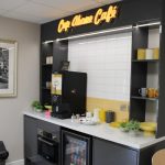 The cafe inside Dewar Close care home