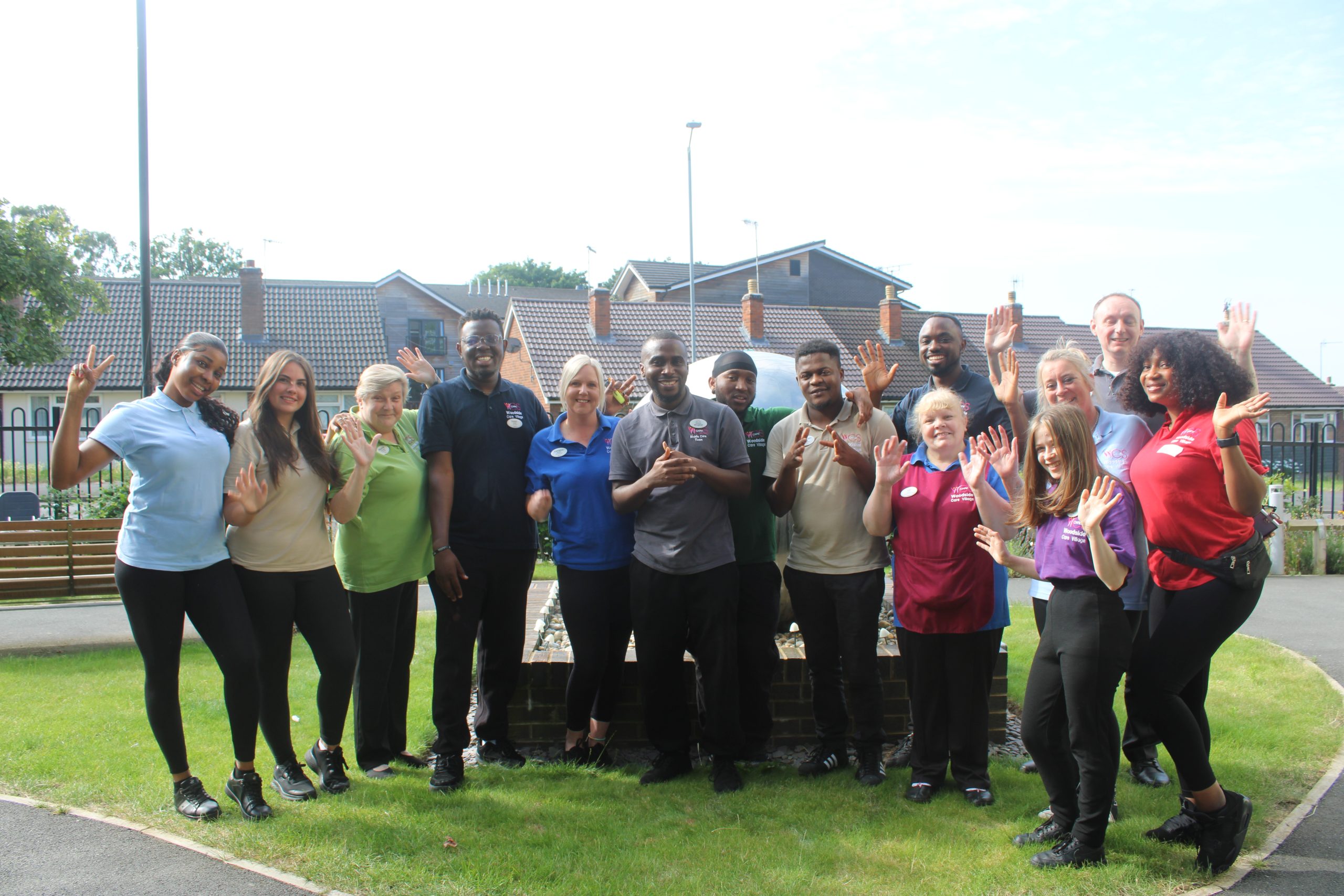 Woodside Care Village team