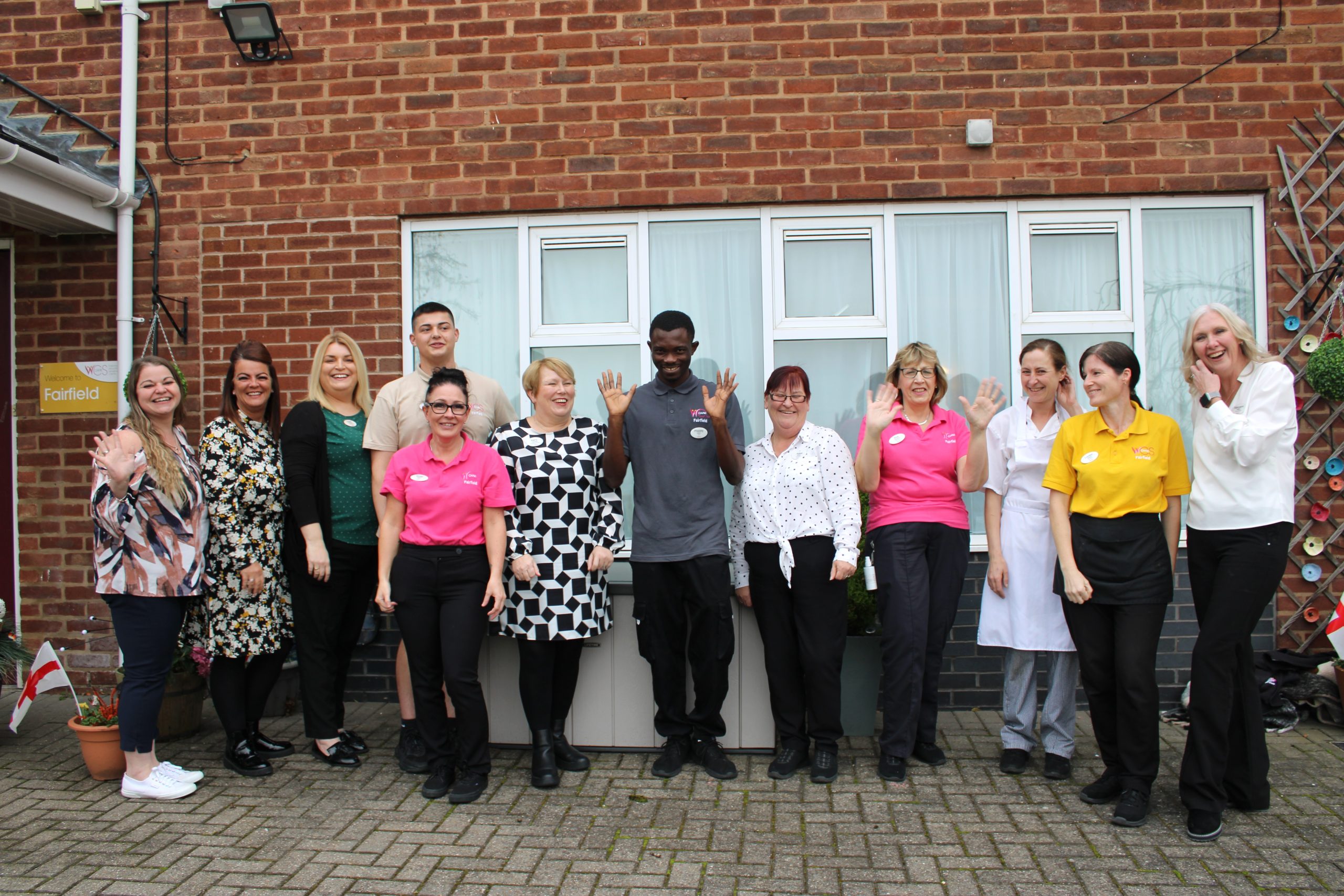 Group Photo of Staff at Fairfield